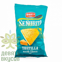 Чипсы кукурузные (начос) со вкусом сыра